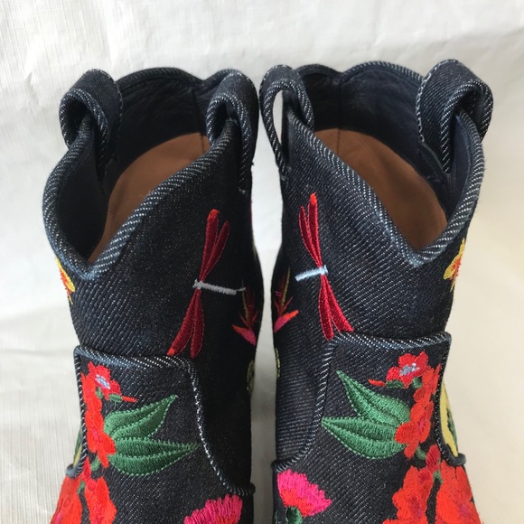 Laurence Decade Pete Tropicale Embroidered Boots - Picture 5 of 15